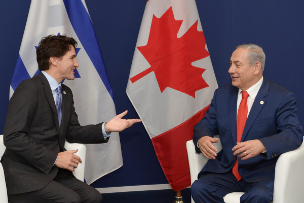 Netanyahu, Trudeau