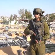 IDF finds Hamas weapons cache