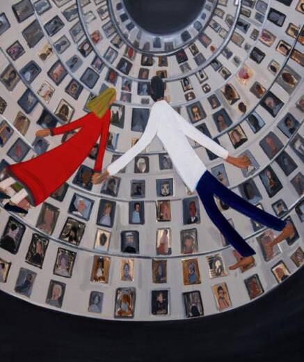 Yad Vashem exhibit