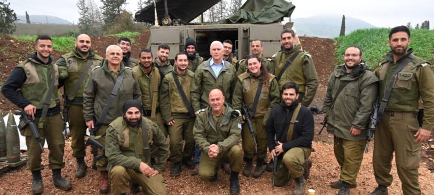 mike pence visits israel