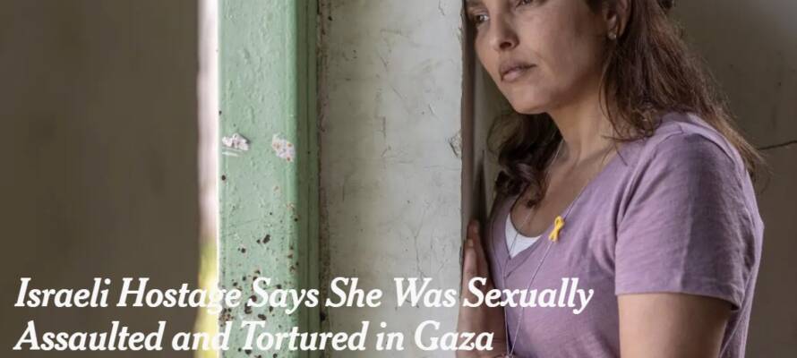 Yuval Abraham יובל אברהם on X: "Silence from those who spent months casting doubt on Israeli testimonies of rape - now when a brave hostage details how she was chained & sexually