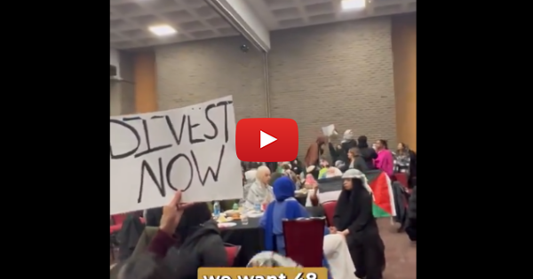 WATCH: Anti-Israel Mob Takes Over Rutgers Campus Meeting | United with ...