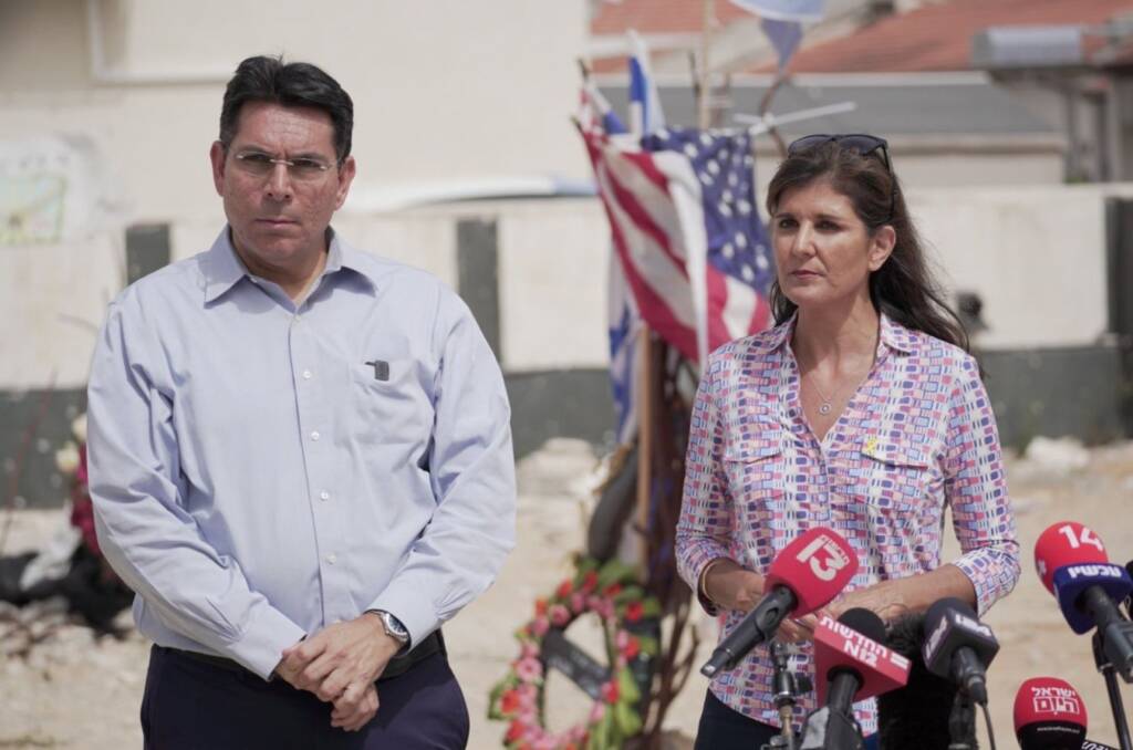 haley visits israel