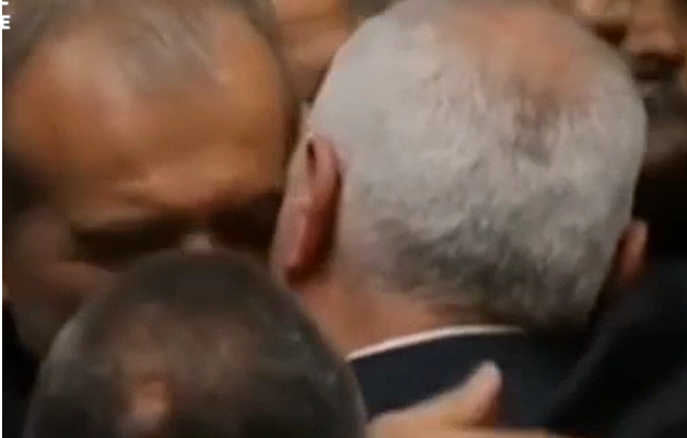 Haniyeh and Iranian President