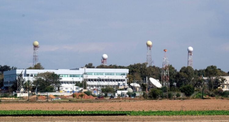 The Glilot base in central Israel, which houses Mossad and other intelligence units. (Twitter Screenshot)