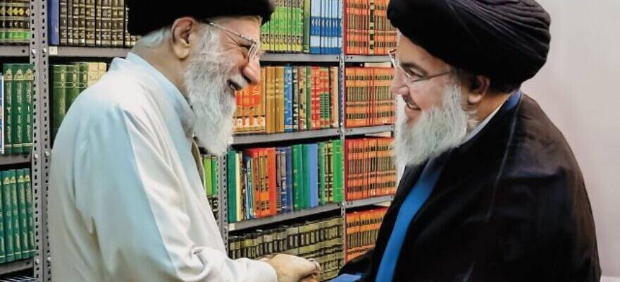 Khamenei with Nasrallah