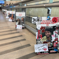 ben gurion hostage posters