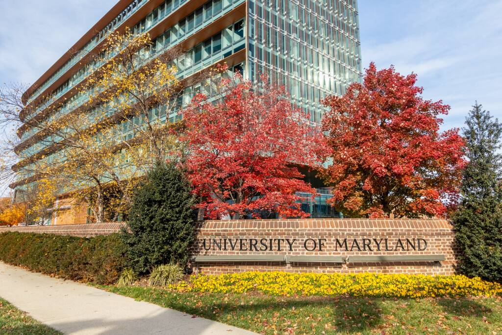 University of Maryland in College Park, Maryland.