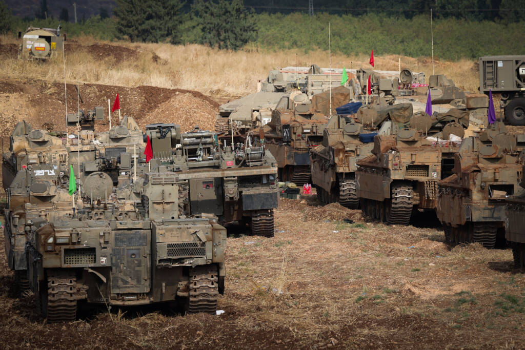 IDF tanks Lebanon