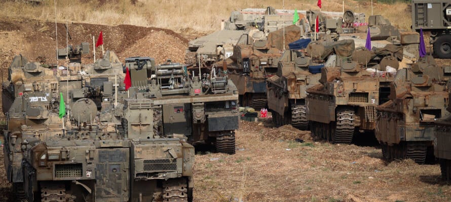 IDF tanks Lebanon