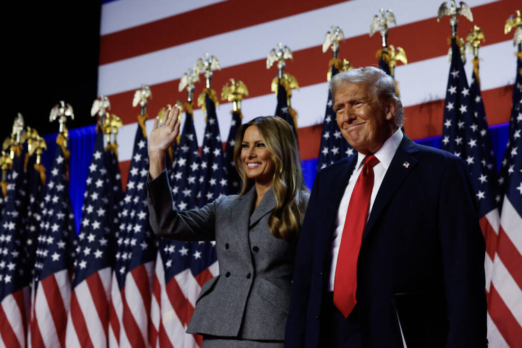 Trump with wife Melania