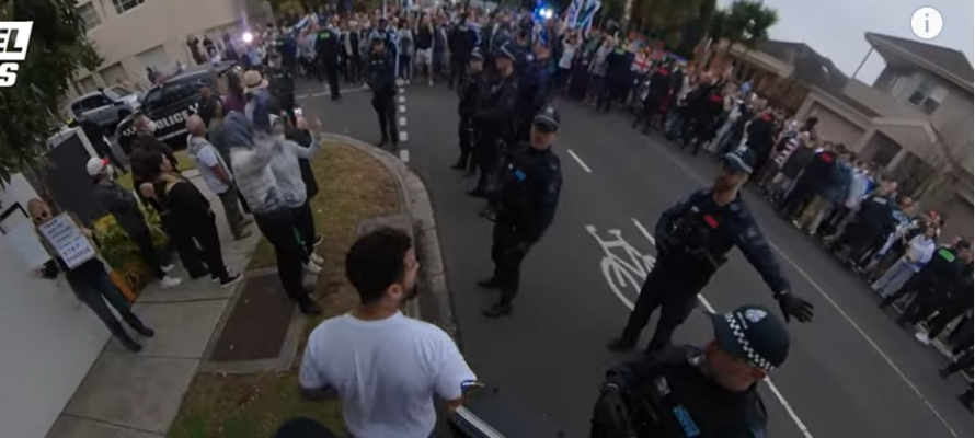 Melbourne Jewish community stands against pro-Hamas rally