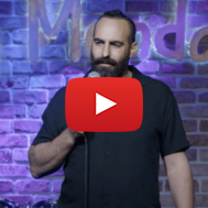 Yohai Sponder Israeli comedian (YouTube screenshot)