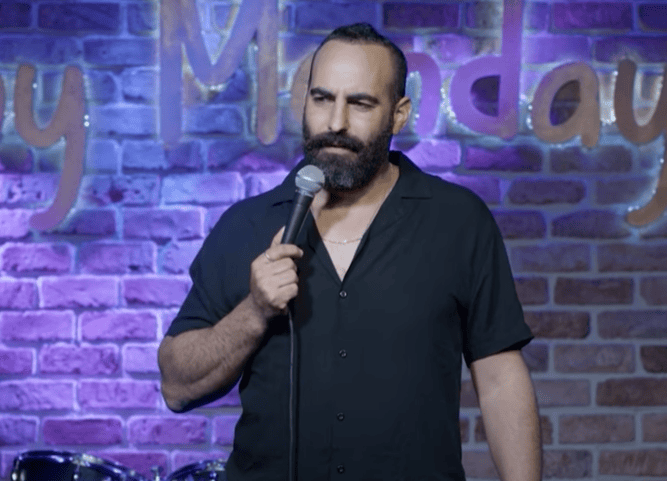 Yohai Sponder Israeli comedian (YouTube screenshot)