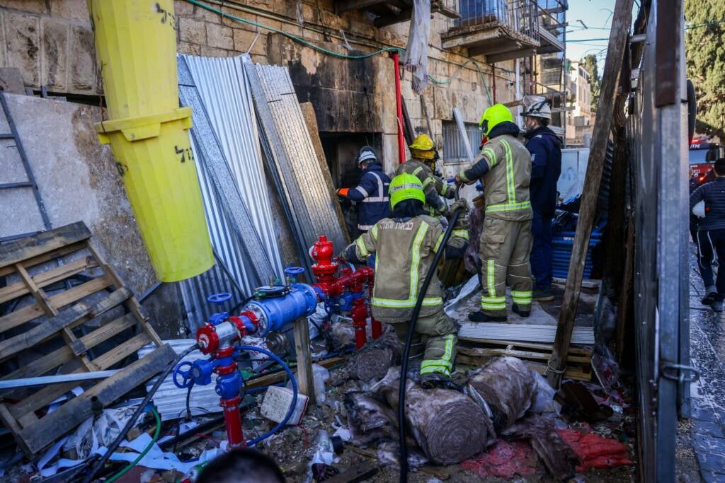 Jerusalem fire