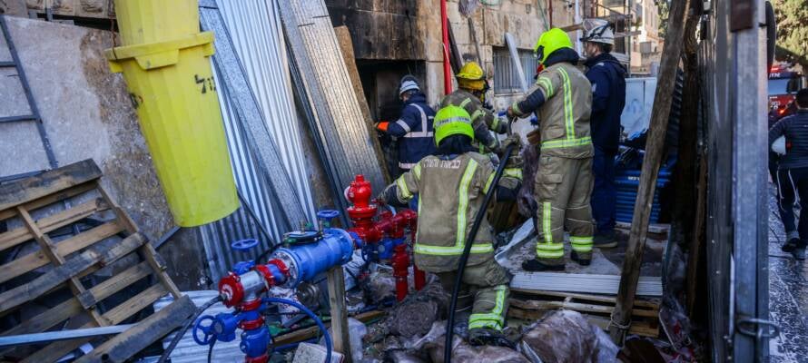 Jerusalem fire