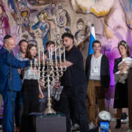 knesset menorah lighting