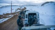 Elite Israeli troops on the Syrian side of Mount Hermon