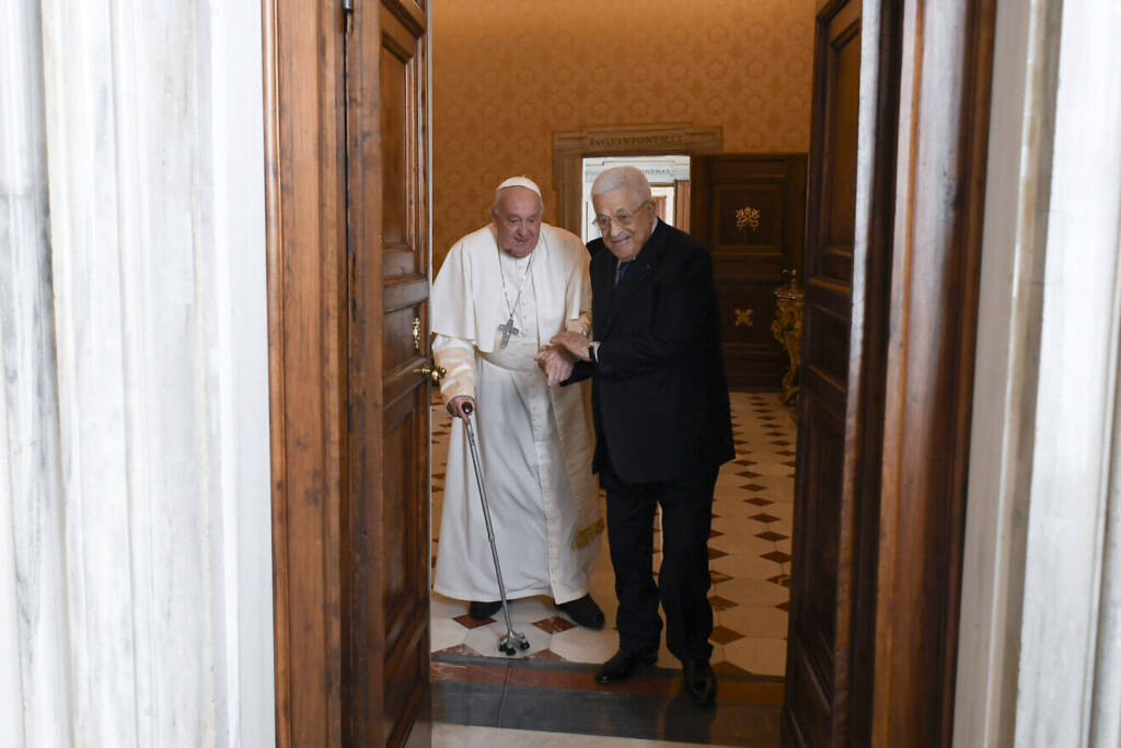 Pope Francis and Abbas