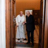 Pope Francis and Abbas