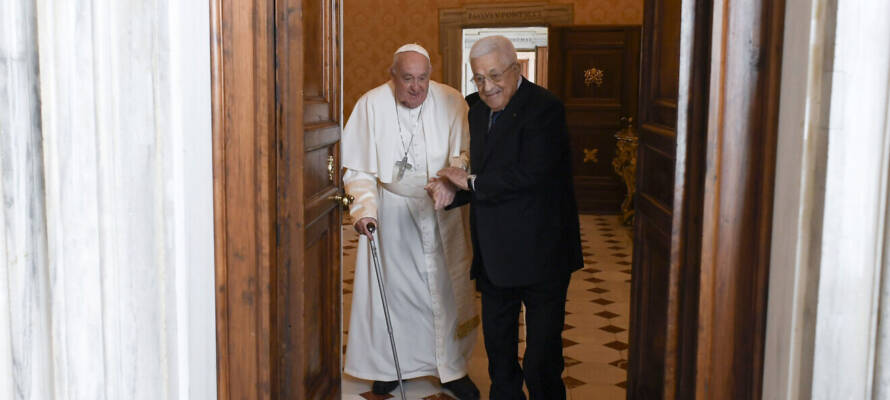 Pope Francis and Abbas