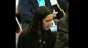 Baruch College student Maya Gavriel testifies about campus antisemitism Nov 2024 (X screenshot)