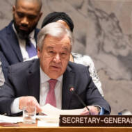 UN Secretary-General António Guterres