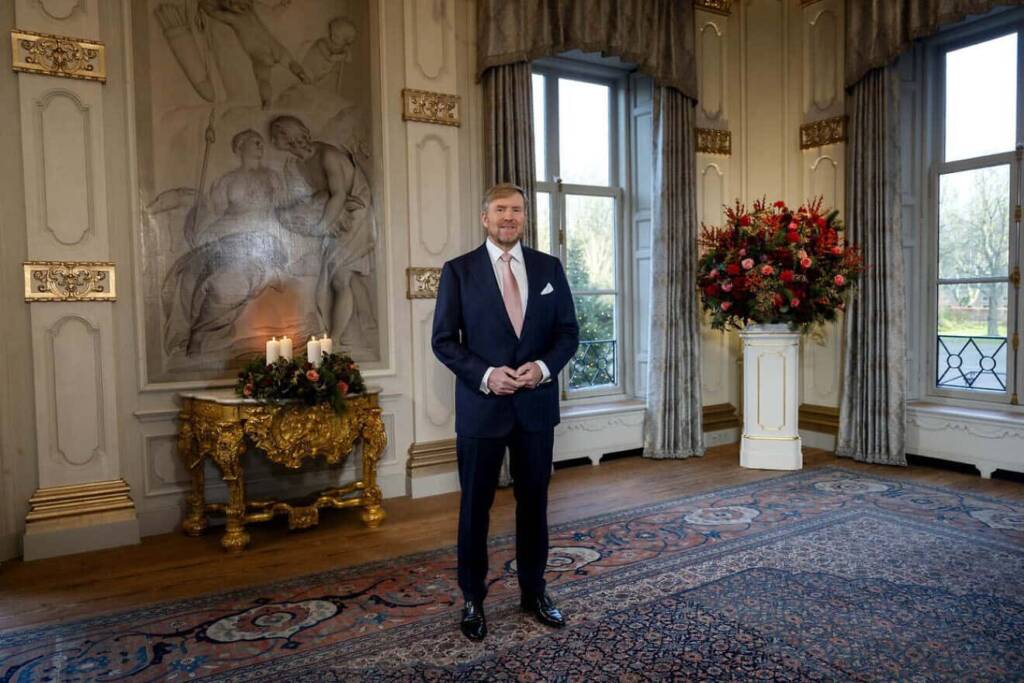 King Willem-Alexander delivers his annual Christmas address