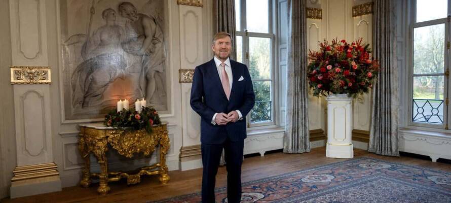 King Willem-Alexander delivers his annual Christmas address