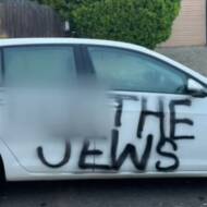 Antisemitic graffiti Australia