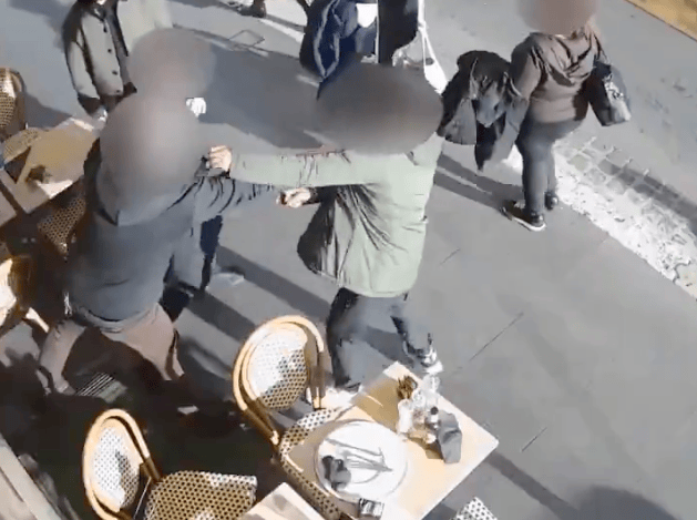 Egyptian man attacks Jewish boy in Rome (X screenshot)