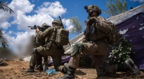 Israeli forces operating in Gaza