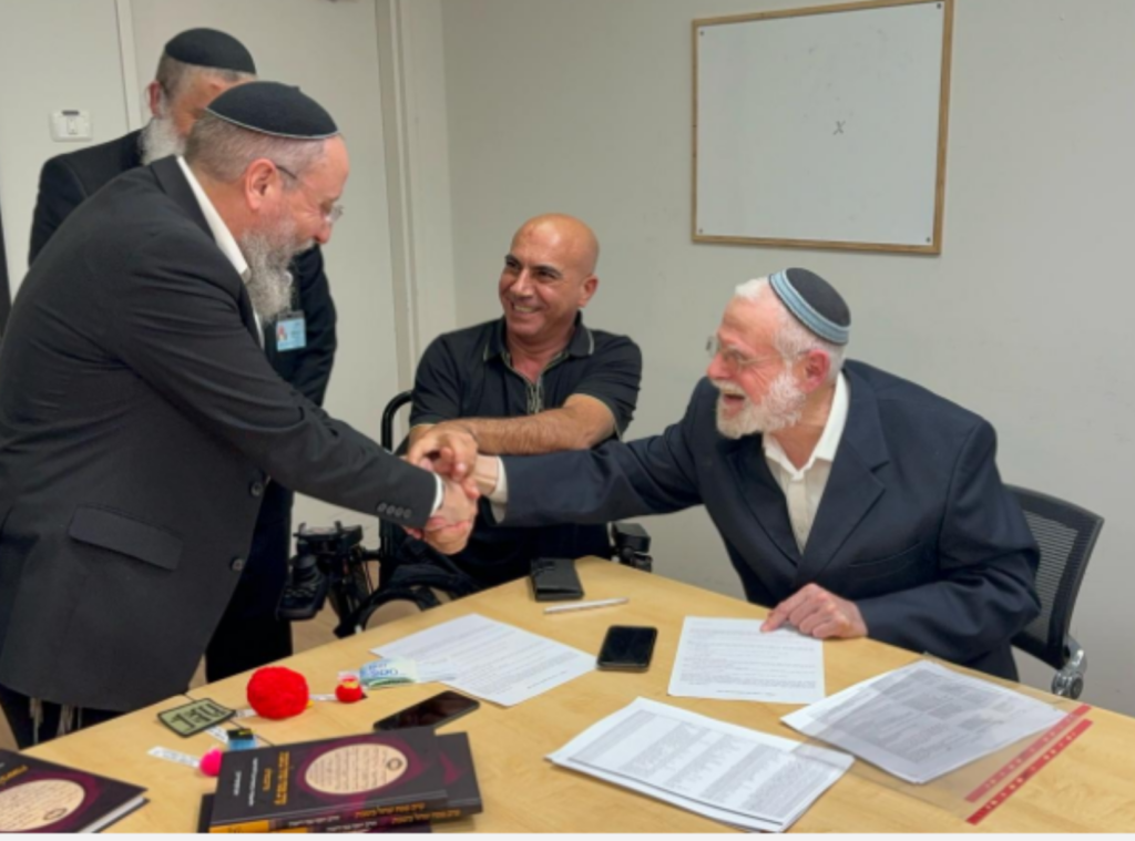 LTC Hadi Falah and rabbis