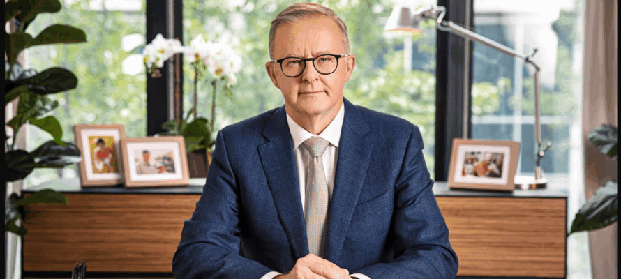 Australian Prime Minister Anthony Albanese.
