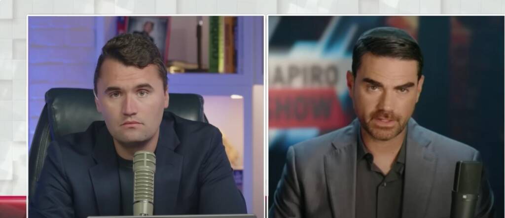 Charlie Kirk and Ben Shapiro