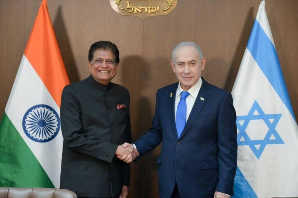 netanyahu india