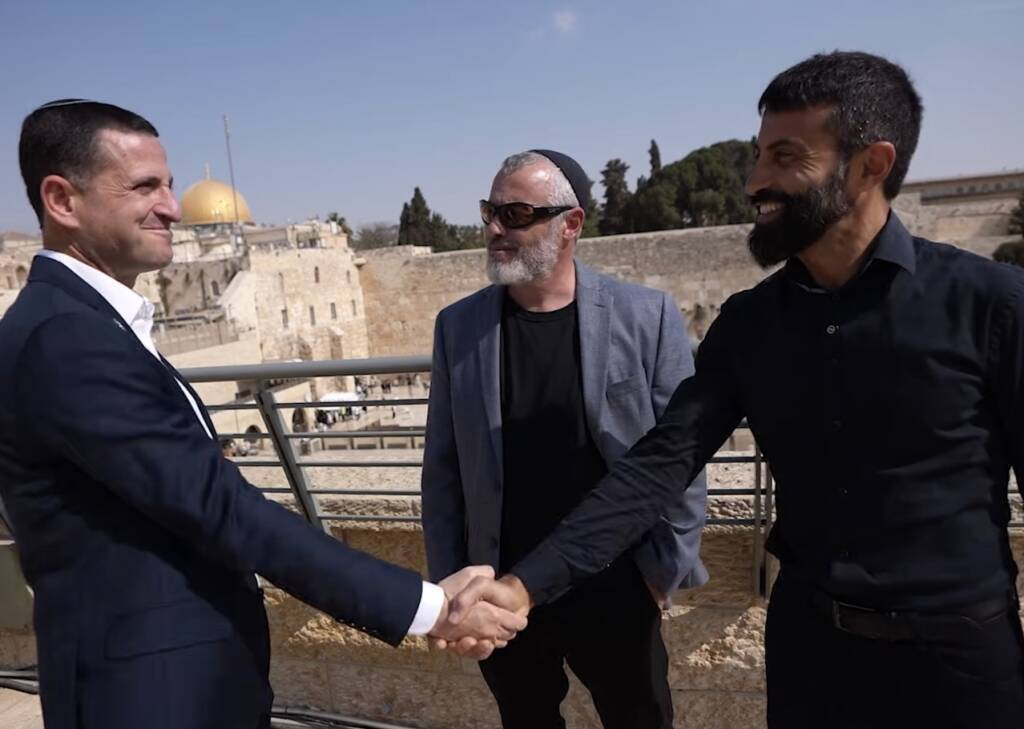 MK Ohad Tal, Mosab Hassan Yousef, and Yishai Fleisher