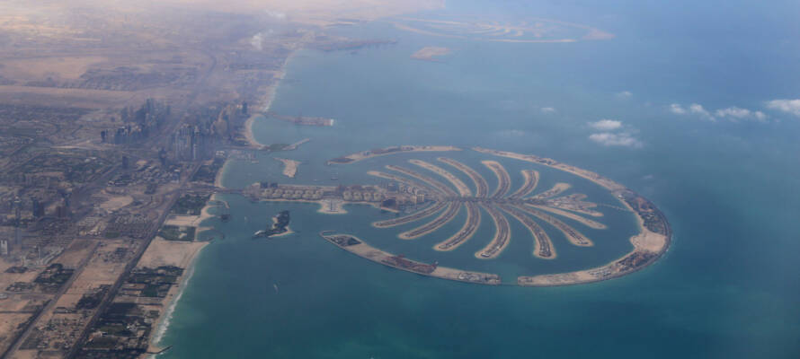 Palm Jumeirah, aerial view