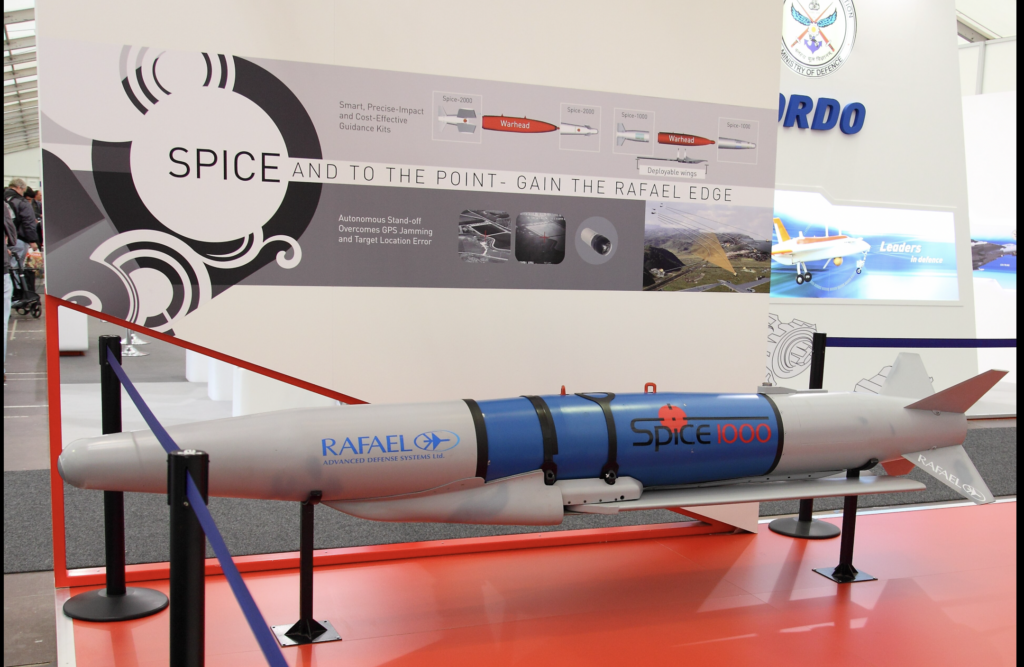 Rafael Spice 1000 missile
