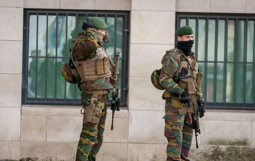 Belgium soldiers