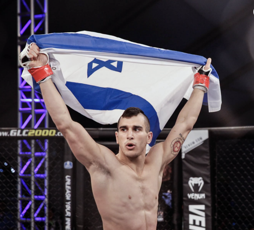 Natan Levy, Israeli MMA champion. (Facebook)