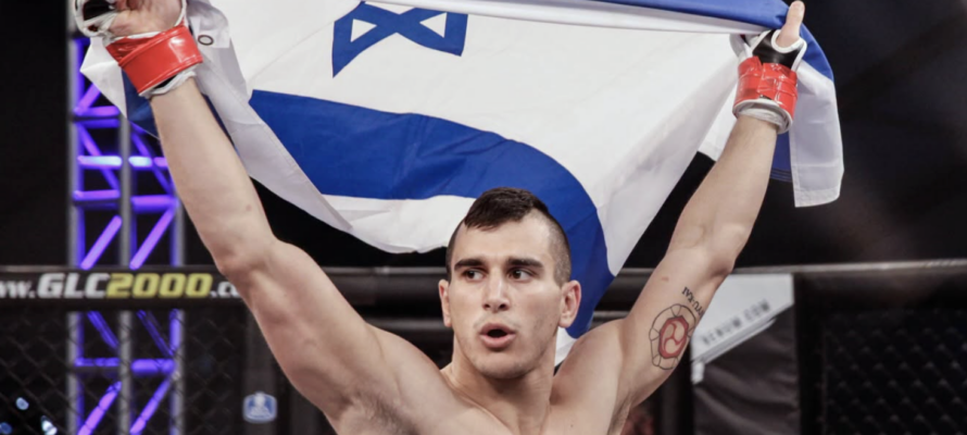 Natan Levy, Israeli MMA champion. (Facebook)