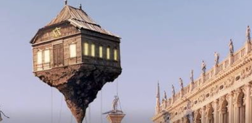 floating synagogue Venice
