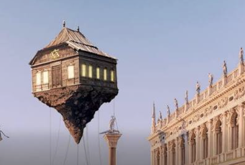 floating synagogue Venice