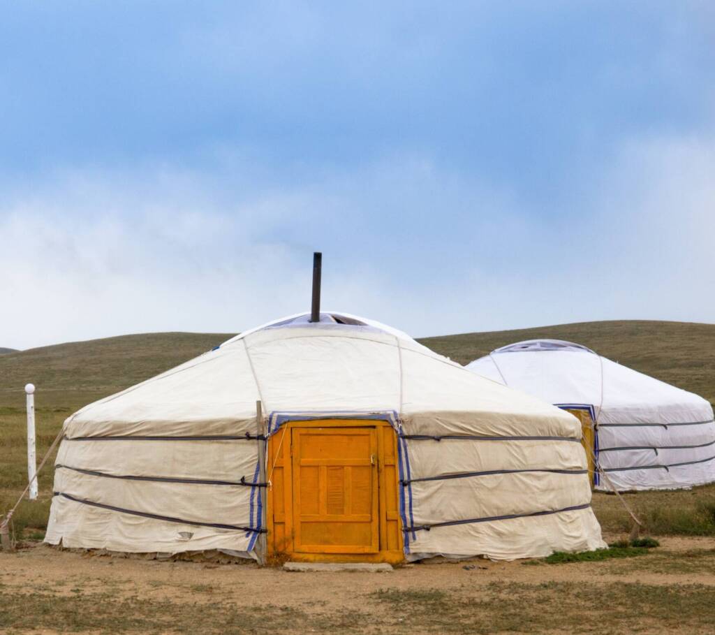 Mongolian camping ground