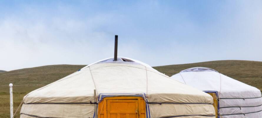 Mongolian camping ground