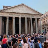 Tourists in Rome