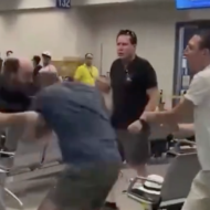 Antisemitic fight in Manila airport