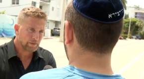 Journalist speaks to teenager who was targeted by an antisemitic hate crime in Florida, August 2026.