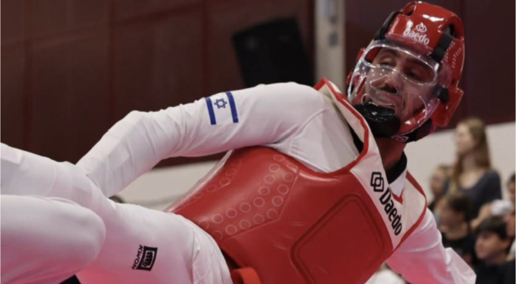 Israeli para taekwondo athlete Omer Barel,